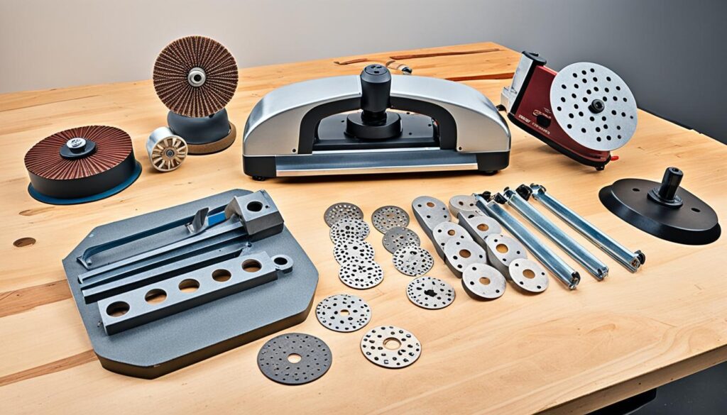 benchtop sander accessories