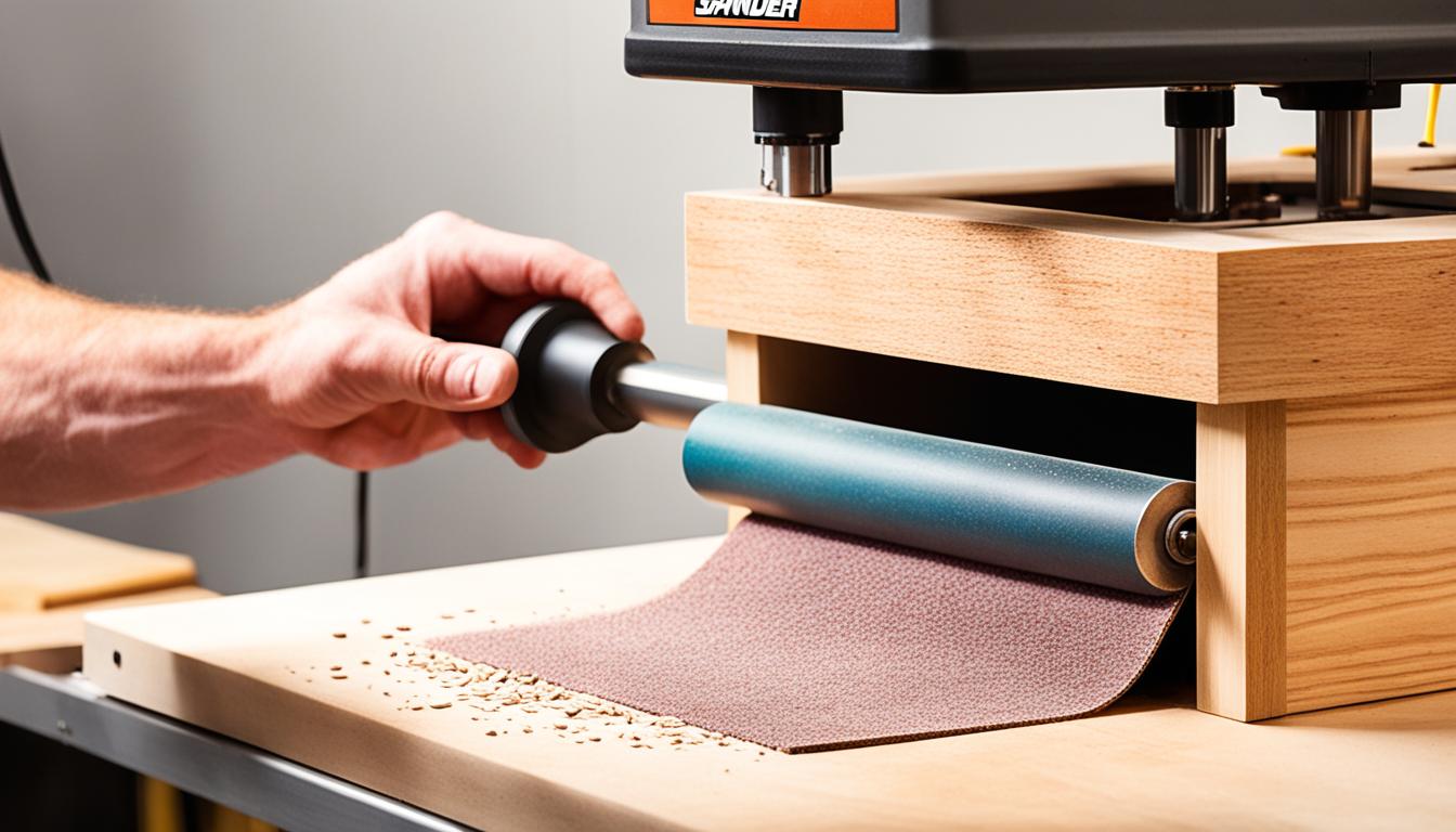 benchtop drum sander